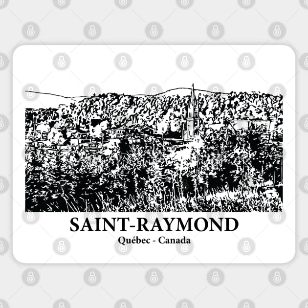 Saint-Raymond - Québec Magnet by Lakeric
